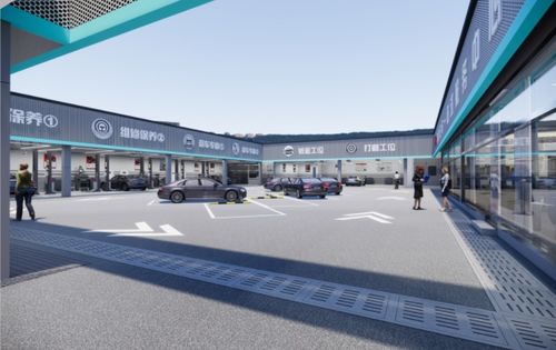 云南省昆明市1800㎡汽修廠設計裝修講究特色化個性化獨特性